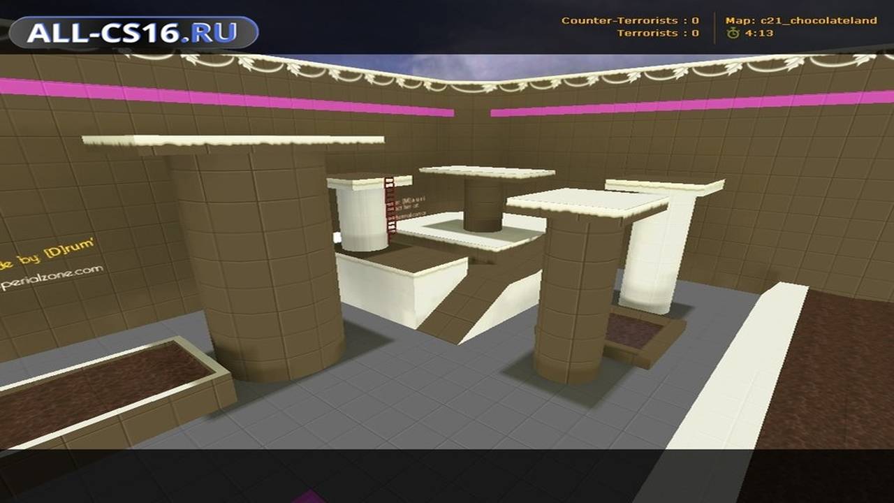 Карта «c21_chocolateland» для CS 1.6 для CS 1.6
