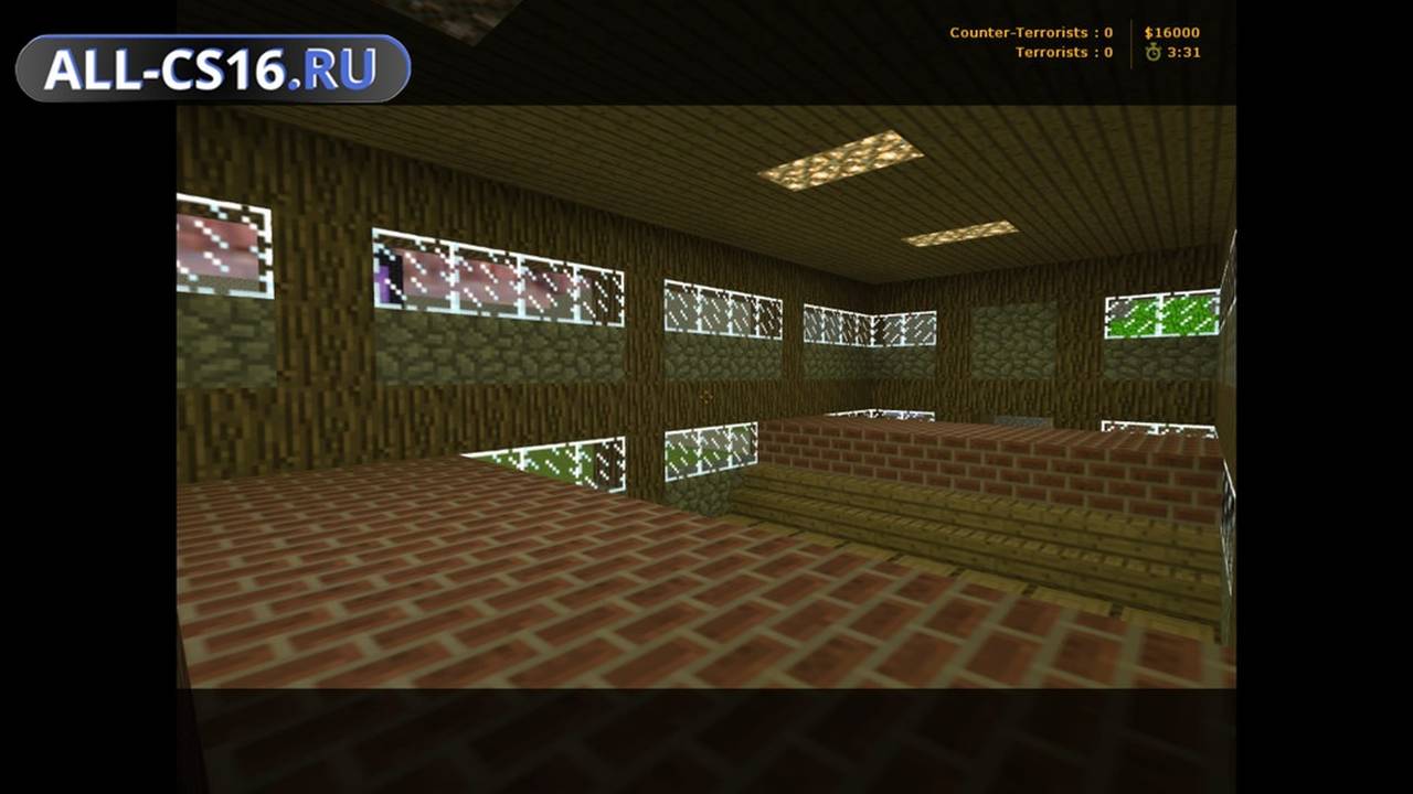Карта «c21_minecraft» для CS 1.6 для CS 1.6