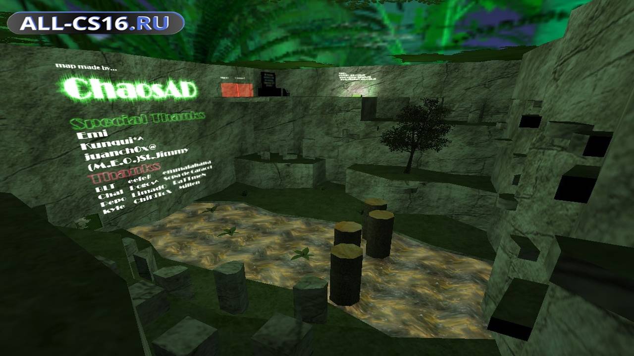 Карта «cad_nightjungle» для CS 1.6 для CS 1.6