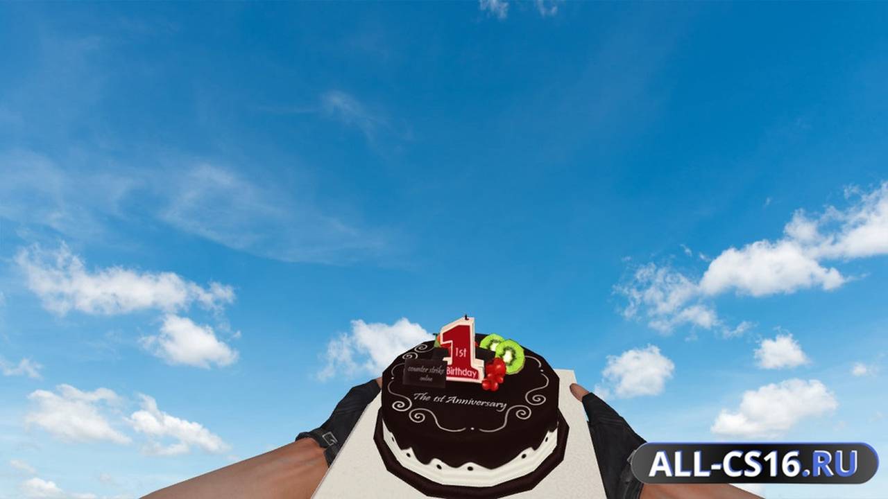 Модель оружия для CS 1.6 - Cake Grenade