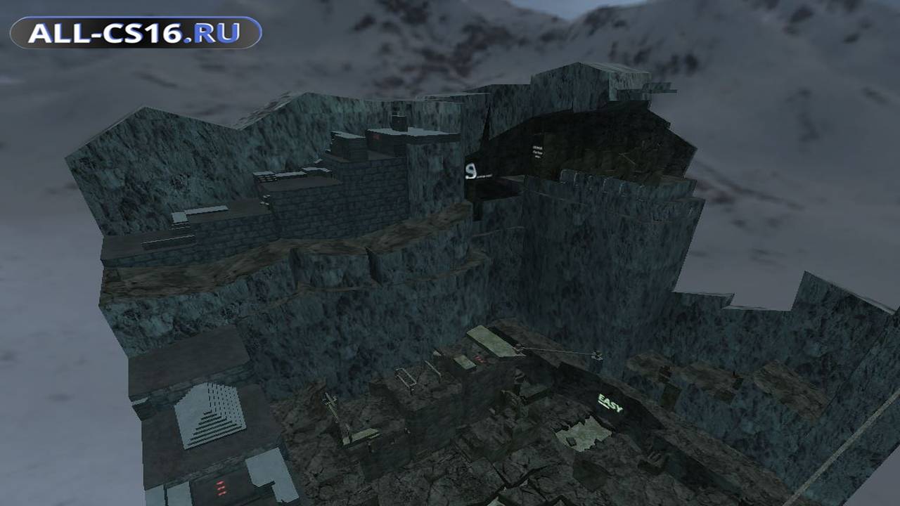 Карта «cg_d2block_ez» для CS 1.6 для CS 1.6