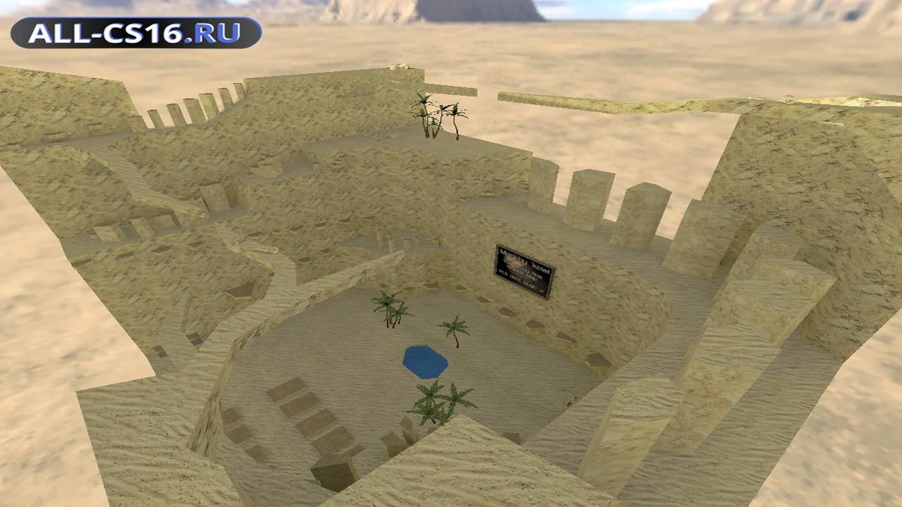 Карта «cg_egyptcliff» для CS 1.6 для CS 1.6
