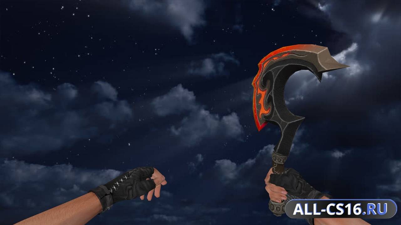 Модель оружия для CS 1.6 - Chaos Knight Hook