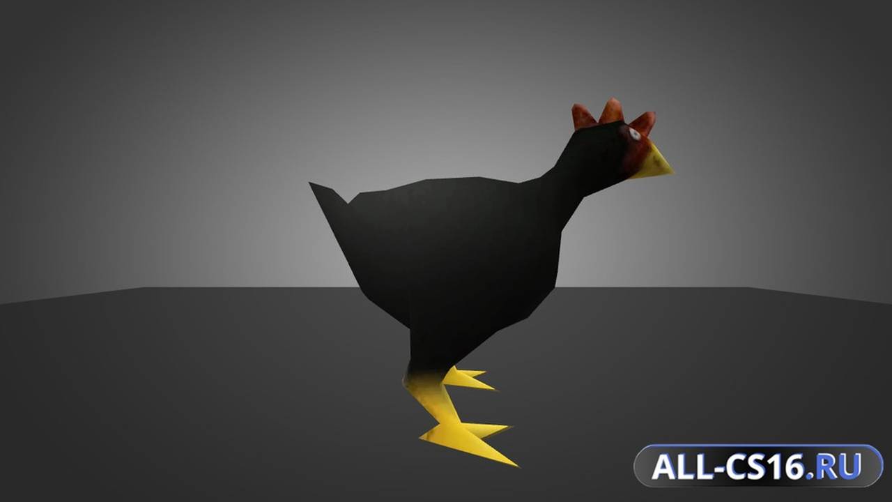 Модель для CS 1.6 - Chicken Black