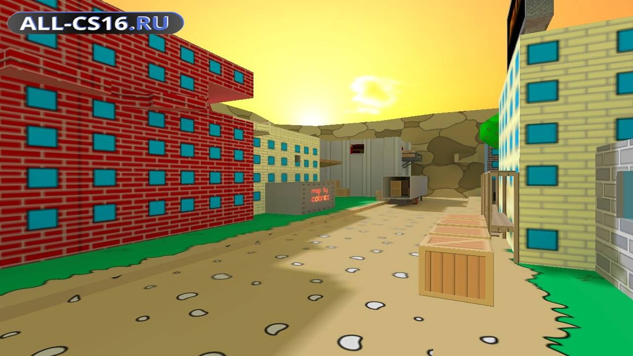 Карта «cobkz_toonworld» для CS 1.6 для CS 1.6