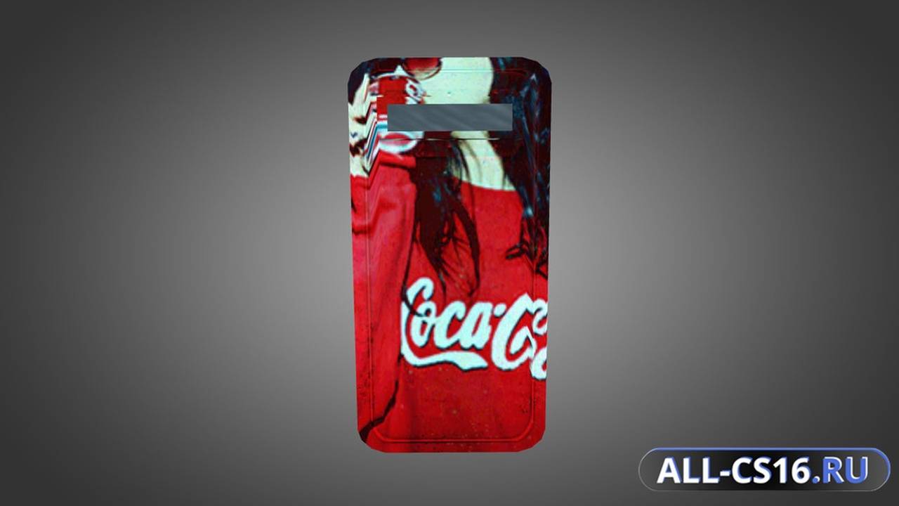 Модель оружия для CS 1.6 - Coca-Cola Girl Shield