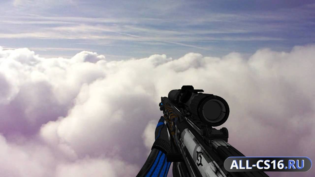 Модель оружия для CS 1.6 - AWP Crysis Gauss Sabot Gun