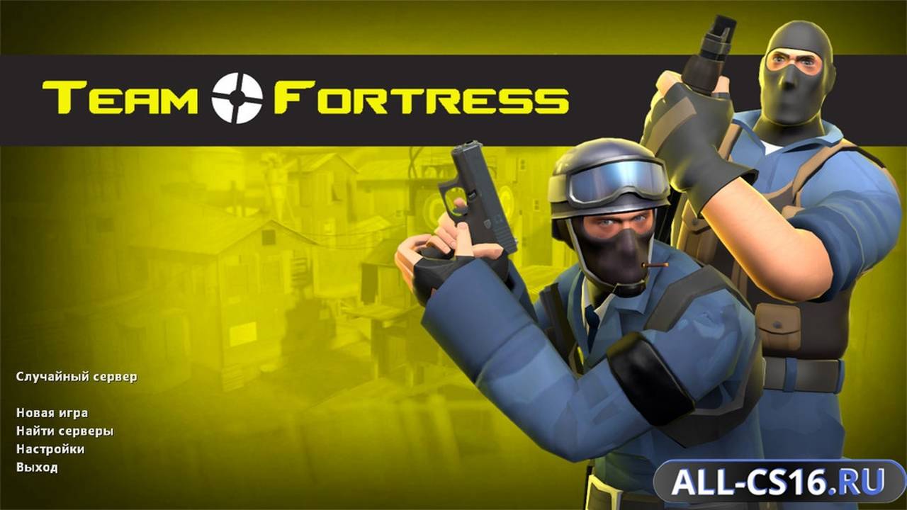 Главное меню – CS 1.6 TF2