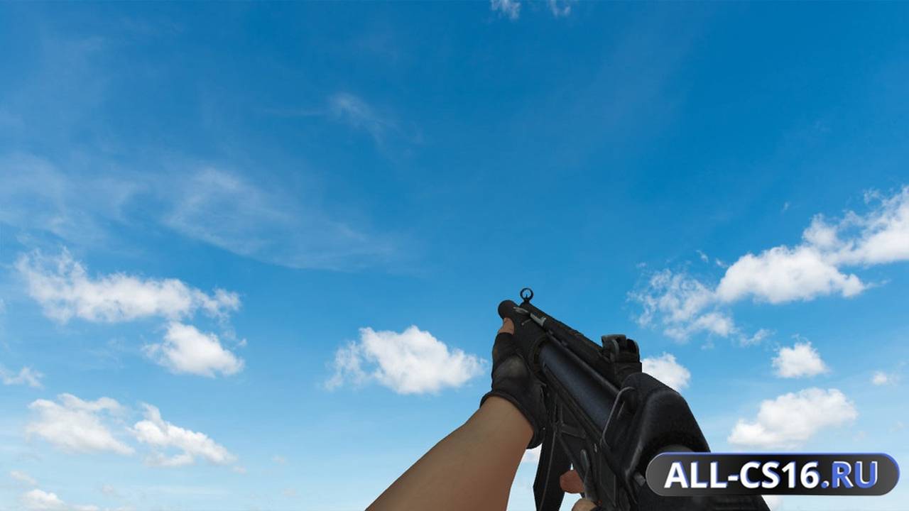 Модель оружия для CS 1.6 - MP5 CS GO MP5-SD Vanilla