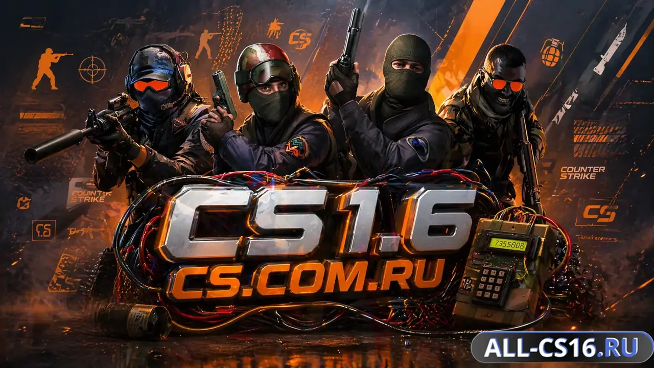 Главное меню – CS 1.6 стиле CS 2