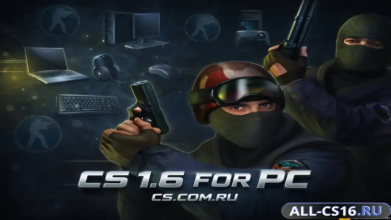 Главное меню – CS 1.6 for PC