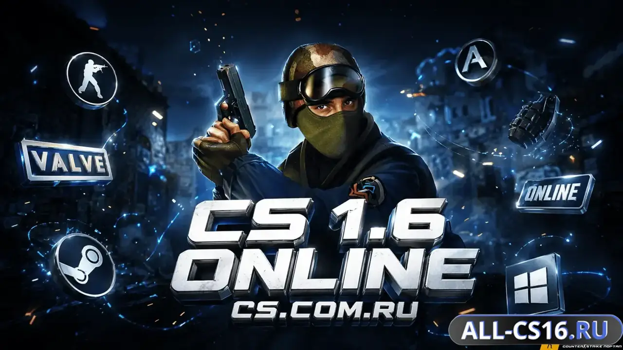 Главное меню – CS 1.6 Online