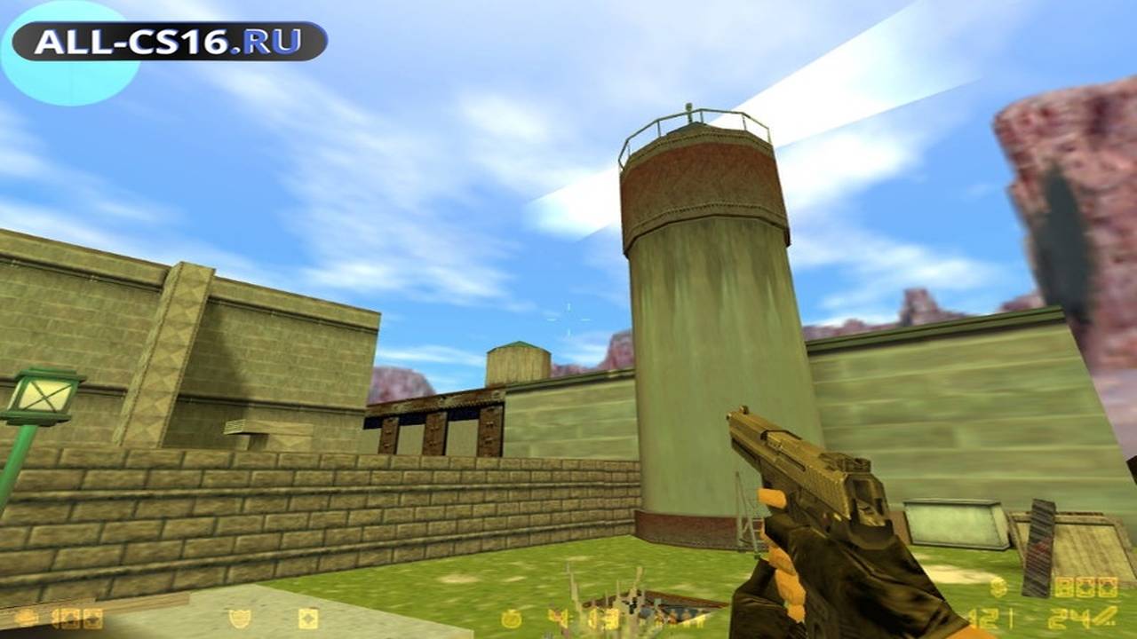 Карта «cs_alcatraz» для CS 1.6 для CS 1.6
