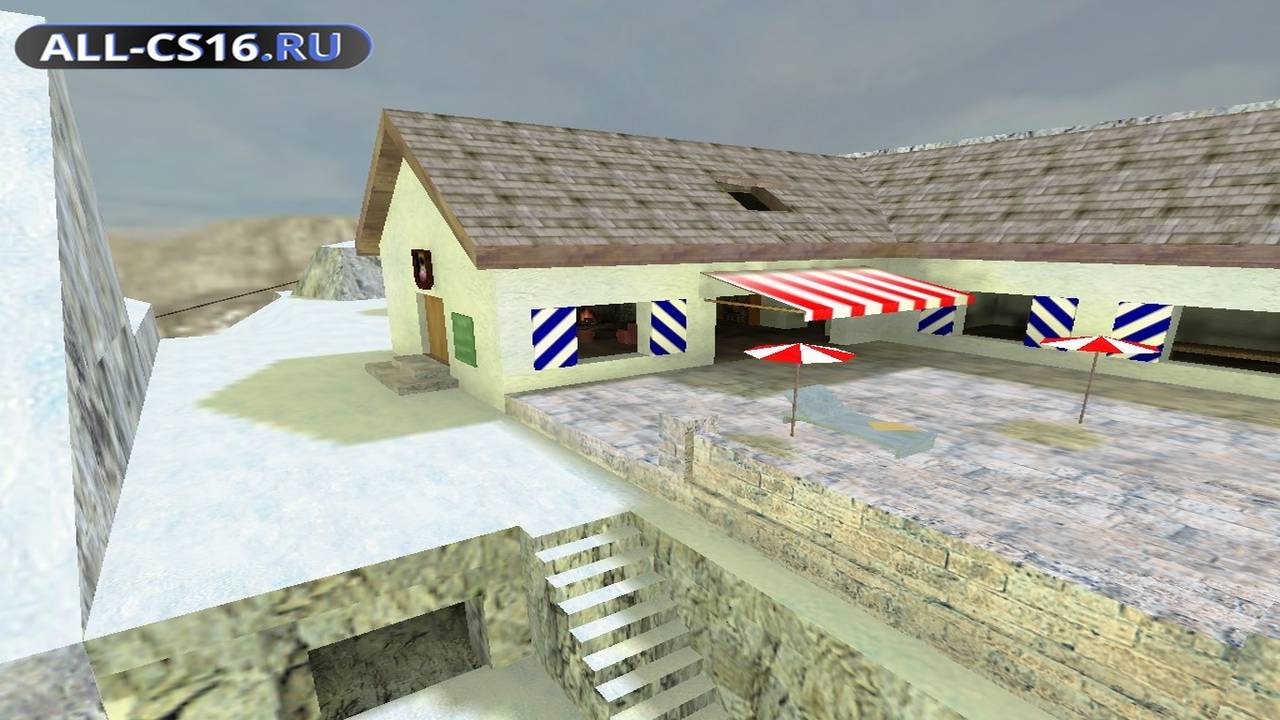 Карта «cs_alpin» для CS 1.6 для CS 1.6