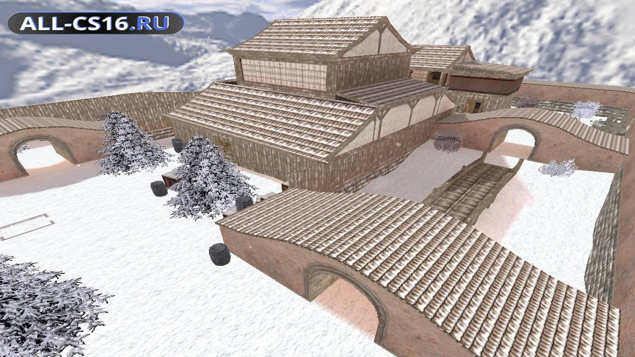 Карта «cs_asian_winterhills» для CS 1.6 для CS 1.6