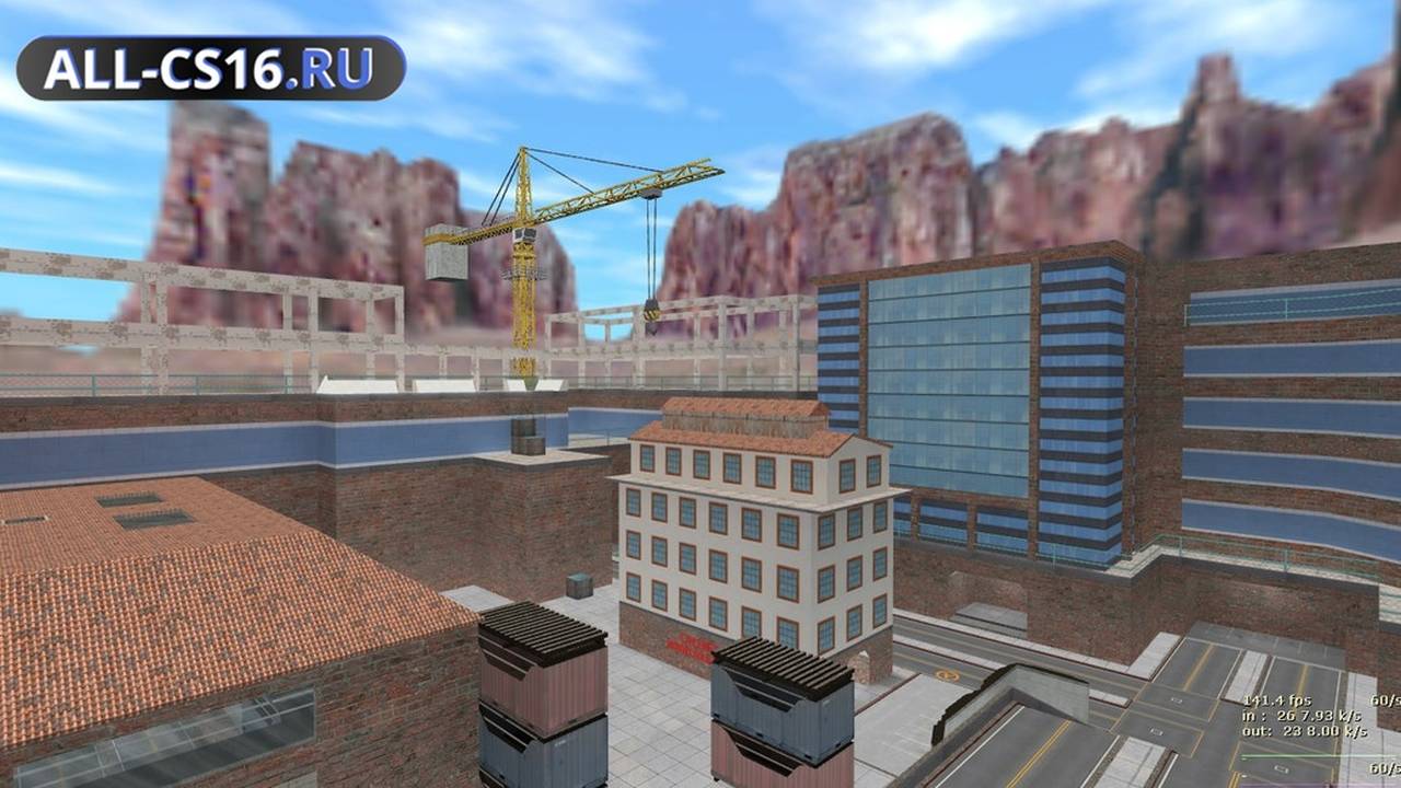 Карта «cs_assault1337r» для CS 1.6 для CS 1.6