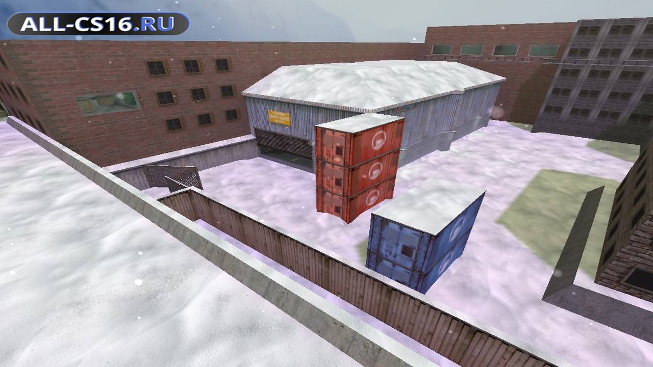 Карта «cs_assault_december» для CS 1.6 для CS 1.6