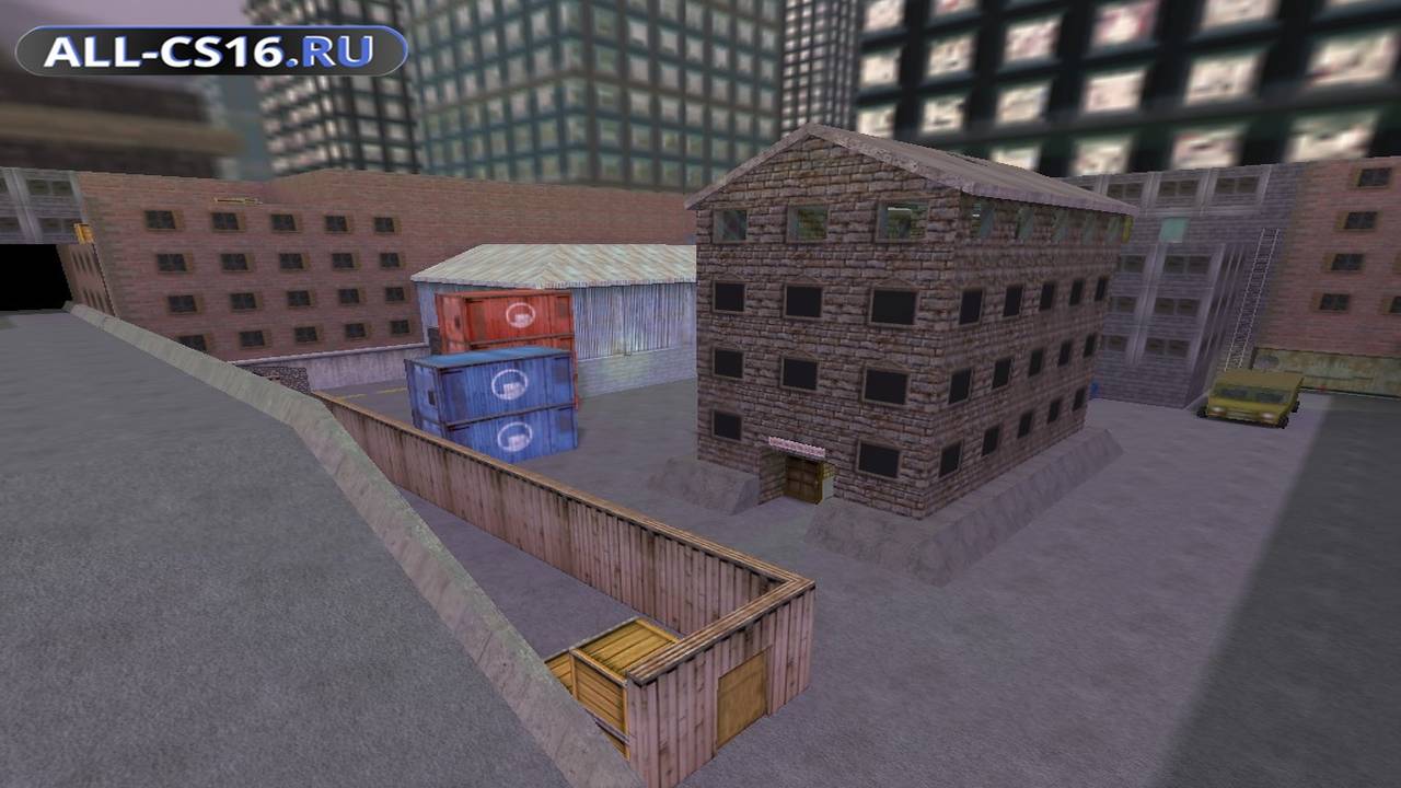Карта «cs_assault_double» для CS 1.6 для CS 1.6