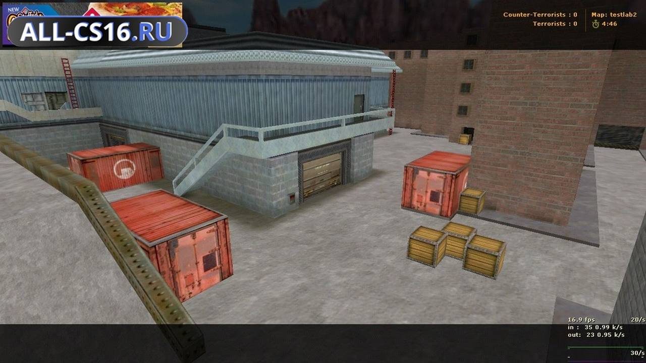 Карта «cs_assault_iq_testlab» для CS 1.6 для CS 1.6