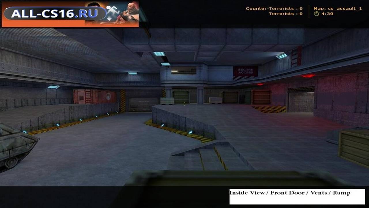 Карта «cs_assault_iqbase» для CS 1.6 для CS 1.6