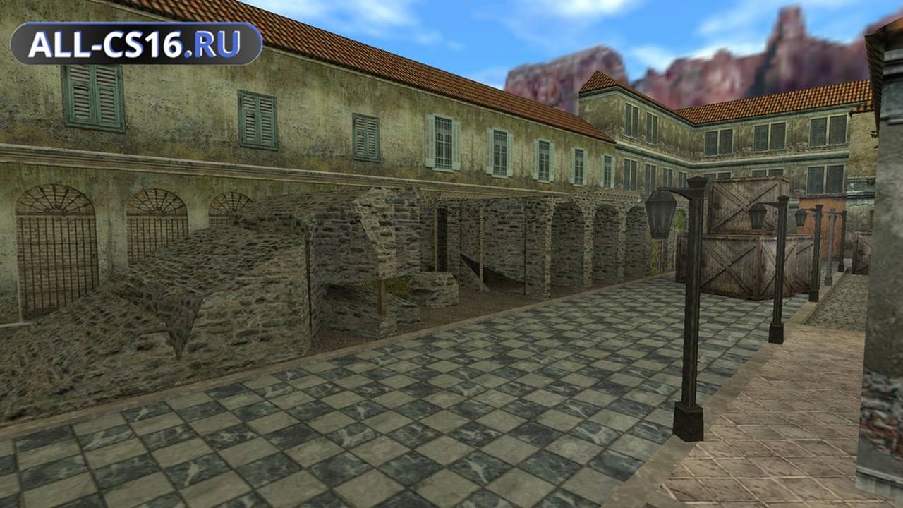 Карта «cs_assault_muiline» для CS 1.6 для CS 1.6