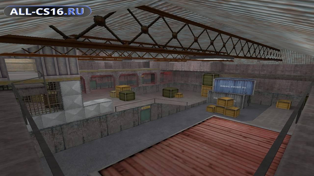 Карта «cs_assault_rain» для CS 1.6 для CS 1.6