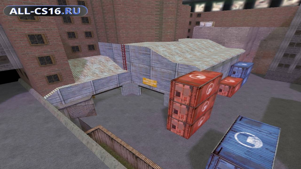 Карта «cs_assault_rush» для CS 1.6 для CS 1.6