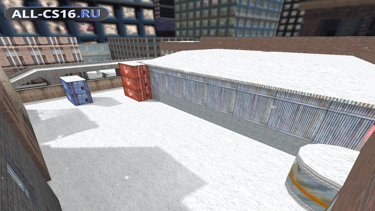 Карта «cs_assault_snowflake» для CS 1.6 для CS 1.6