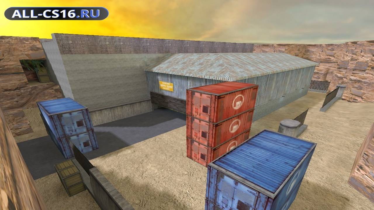Карта «cs_canyon_assault» для CS 1.6 для CS 1.6