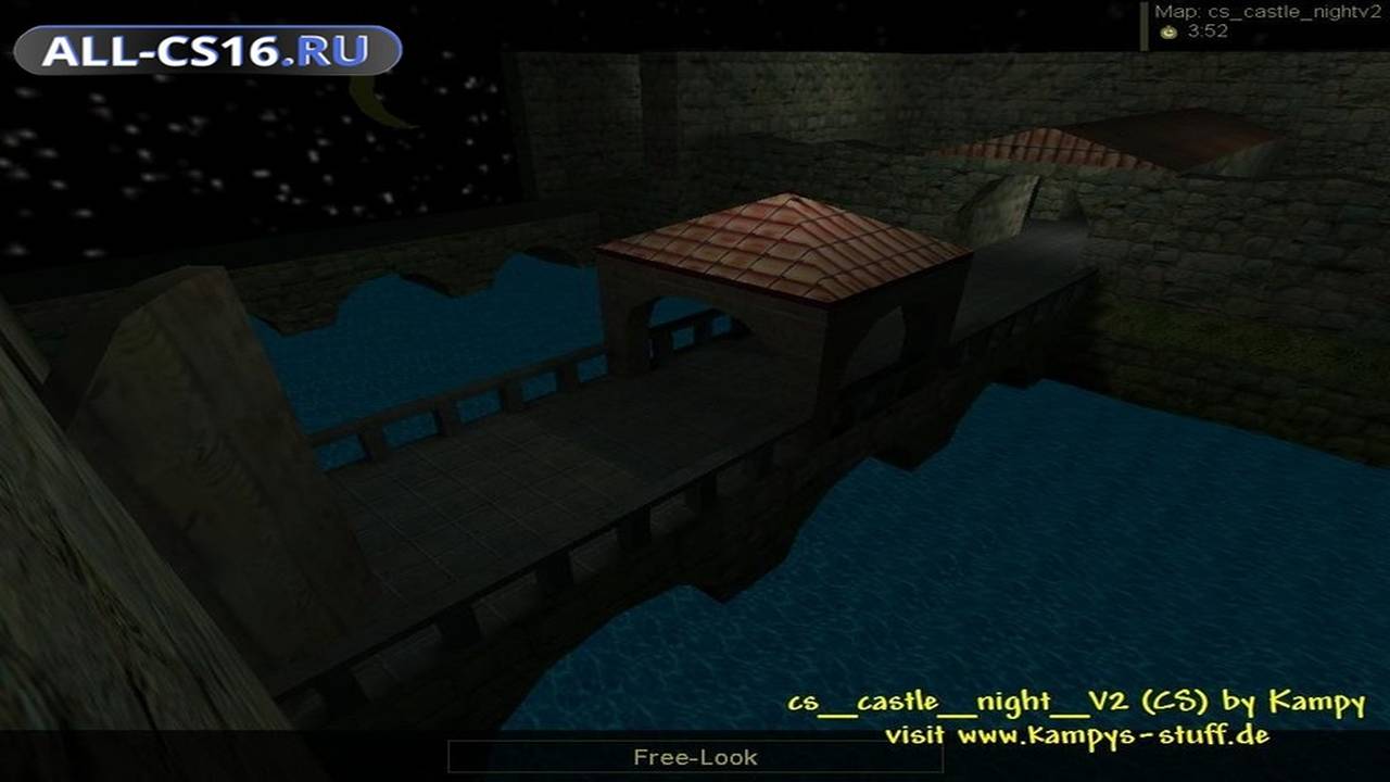 Карта «cs_castle_nightv2» для CS 1.6 для CS 1.6