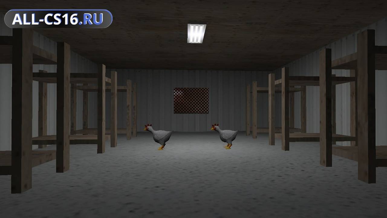 Карта «cs_chicken_run» для CS 1.6 для CS 1.6