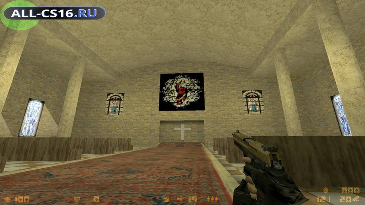 Карта «cs_church2k» для CS 1.6 для CS 1.6