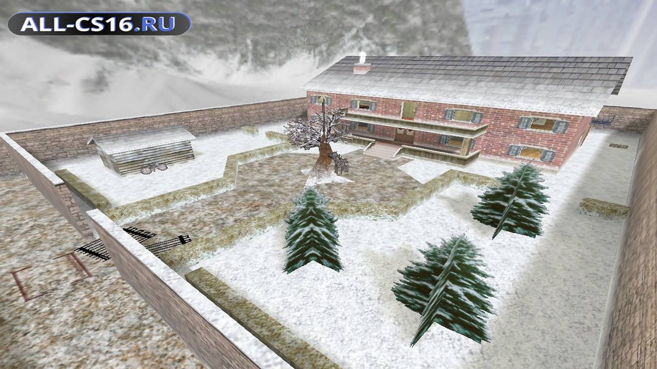 Карта «cs_coldmansion» для CS 1.6 для CS 1.6