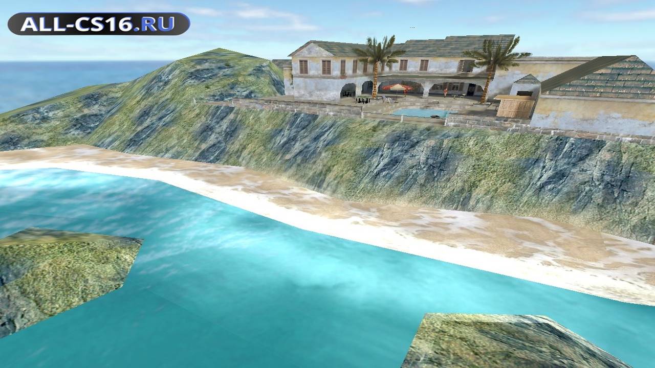 Карта «cs_costabrava» для CS 1.6 для CS 1.6