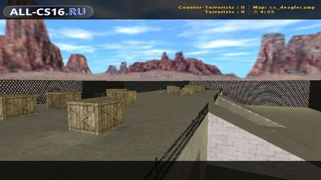 Карта «cs_deaglecamp» для CS 1.6 для CS 1.6