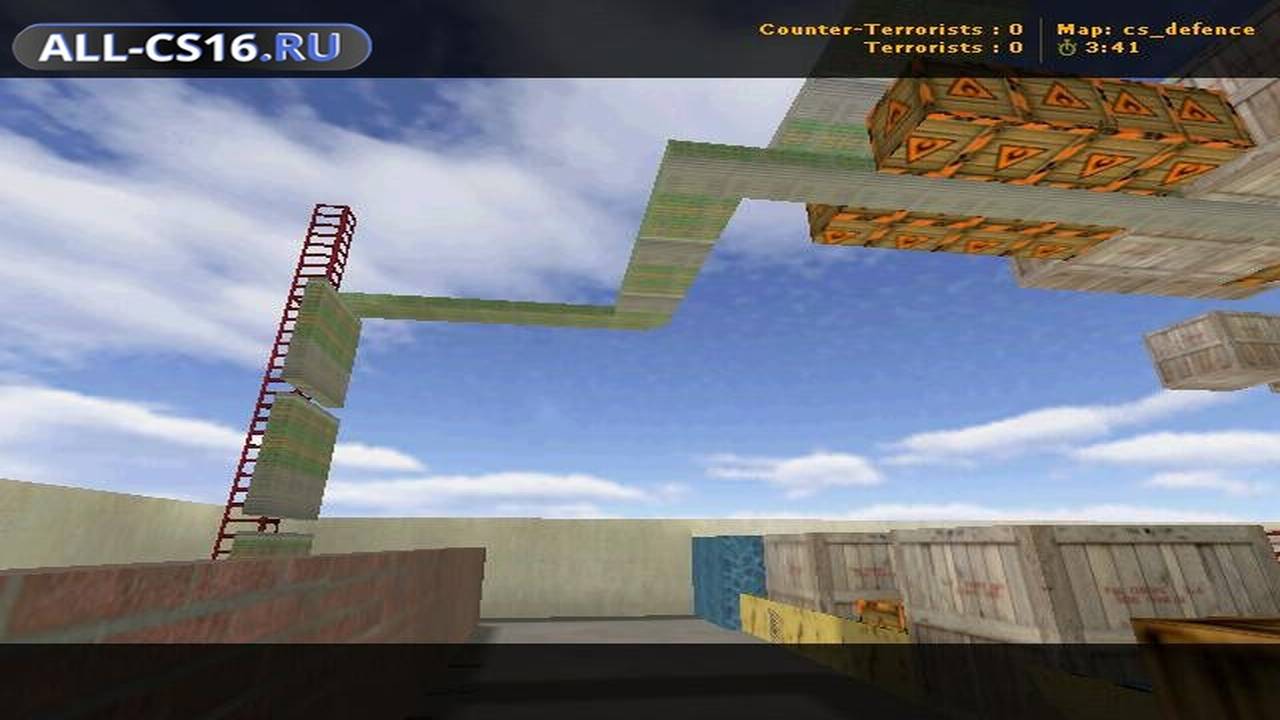 Карта «cs_defence» для CS 1.6 для CS 1.6