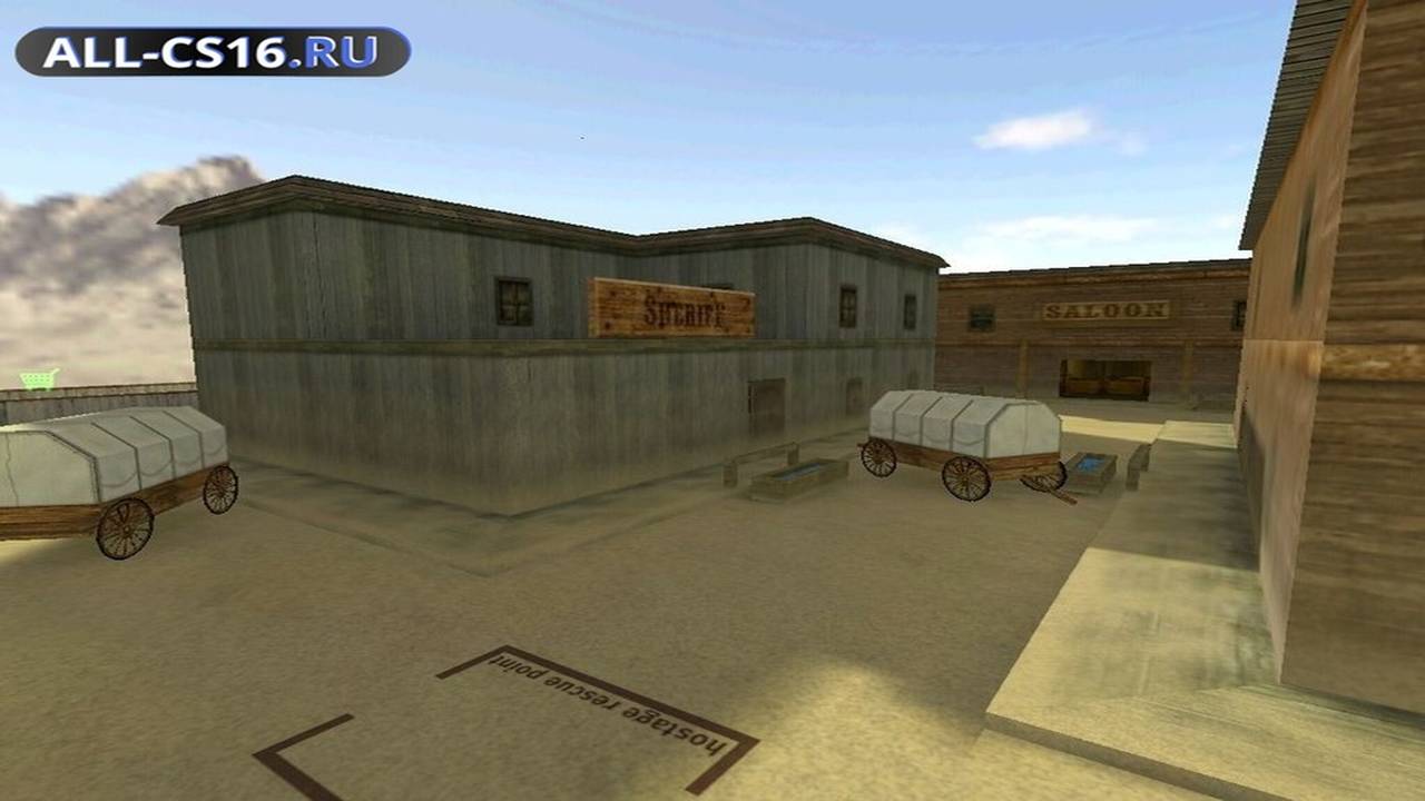 Карта «cs_desperados» для CS 1.6 для CS 1.6