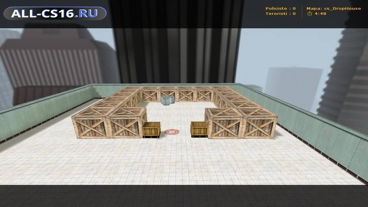 Карта «cs_drophouse» для CS 1.6 для CS 1.6