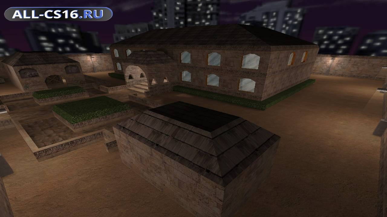 Карта «cs_dust_house» для CS 1.6 для CS 1.6