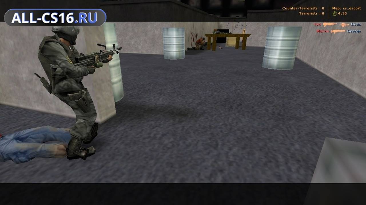 Карта «cs_escort» для CS 1.6 для CS 1.6