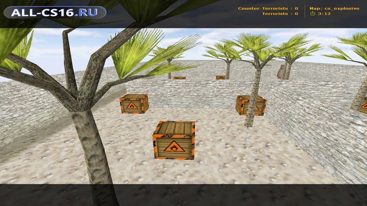 Карта «cs_explosive» для CS 1.6 для CS 1.6