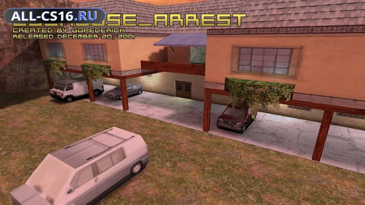 Карта «cs_house_arrest» для CS 1.6 для CS 1.6