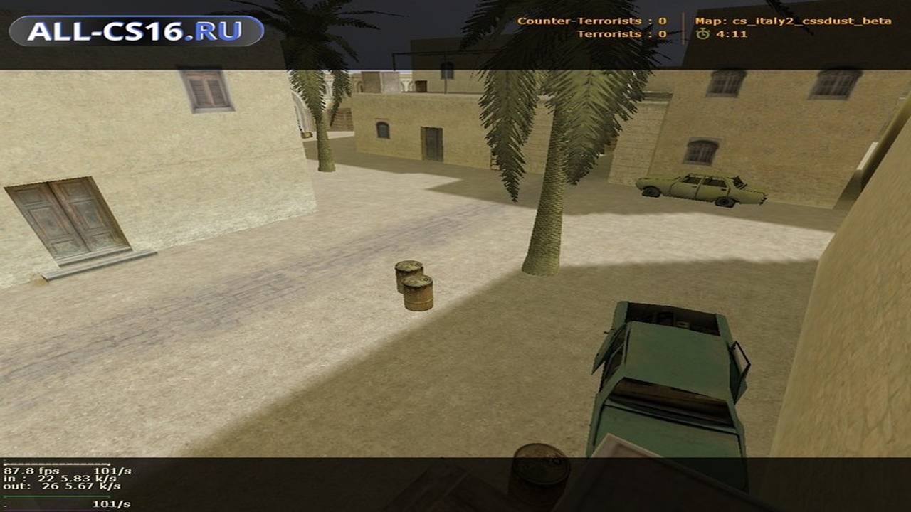 Карта «cs_italy2_cssdust_beta» для CS 1.6 для CS 1.6
