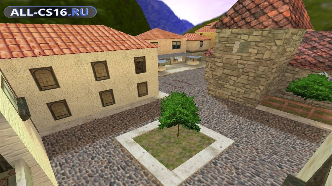Карта «cs_italy_downtown» для CS 1.6 для CS 1.6