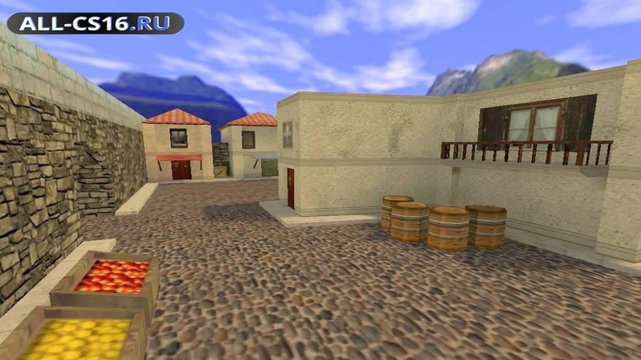 Карта «cs_italy_v2» для CS 1.6 для CS 1.6