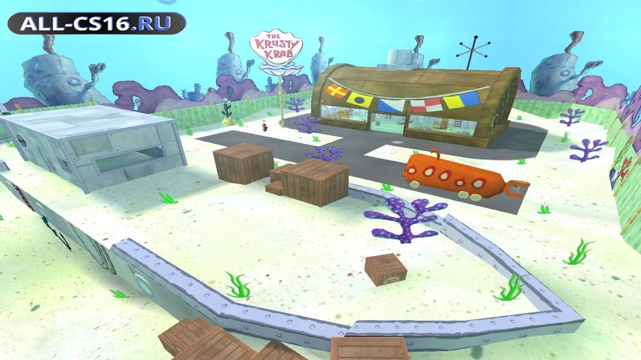 Карта «cs_krustykrab» для CS 1.6 для CS 1.6