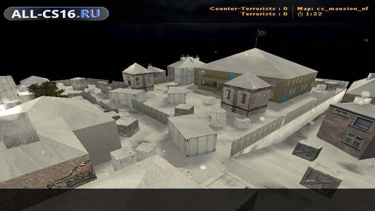 Карта «cs_mansion_nf» для CS 1.6 для CS 1.6
