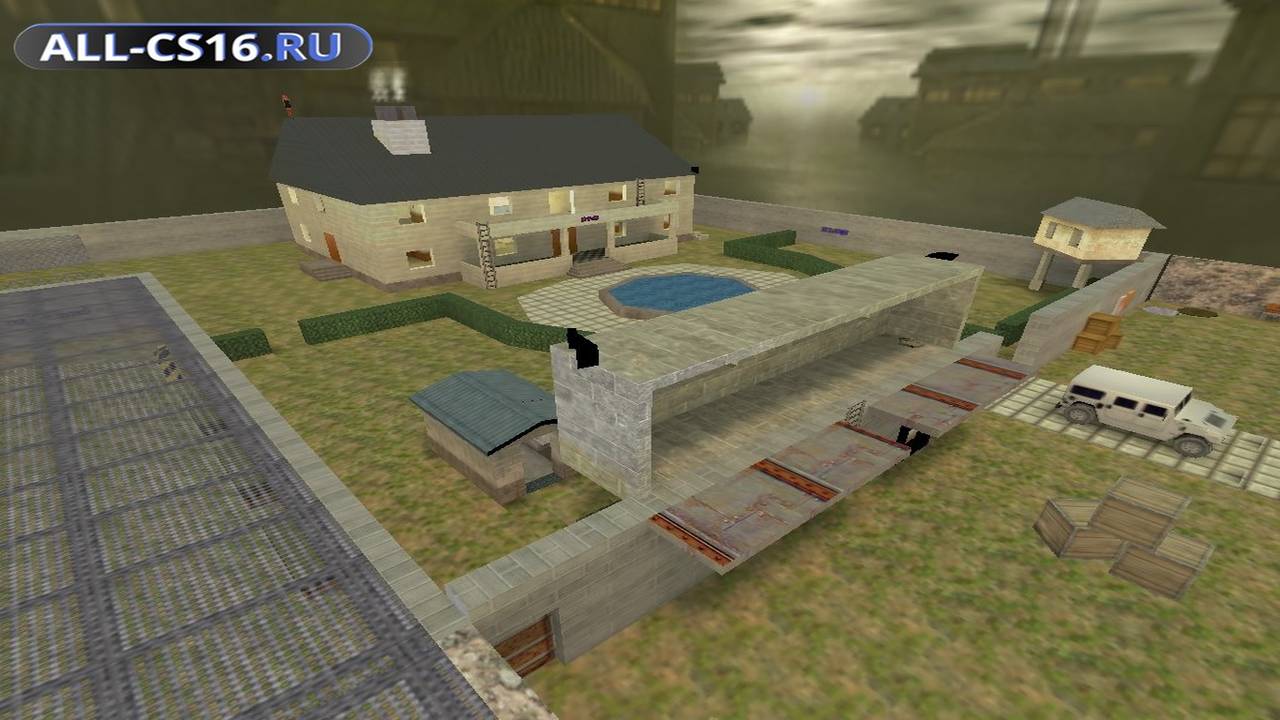 Карта «cs_mansionf» для CS 1.6 для CS 1.6