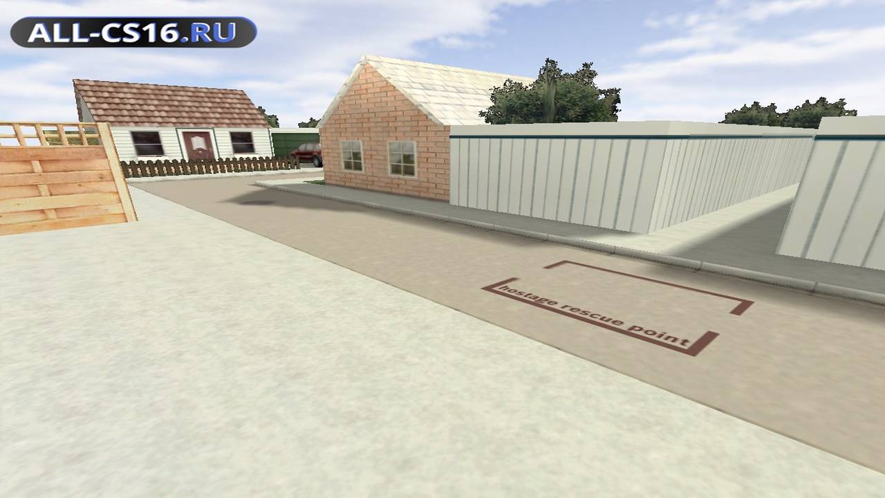 Карта «cs_neighborhood» для CS 1.6 для CS 1.6