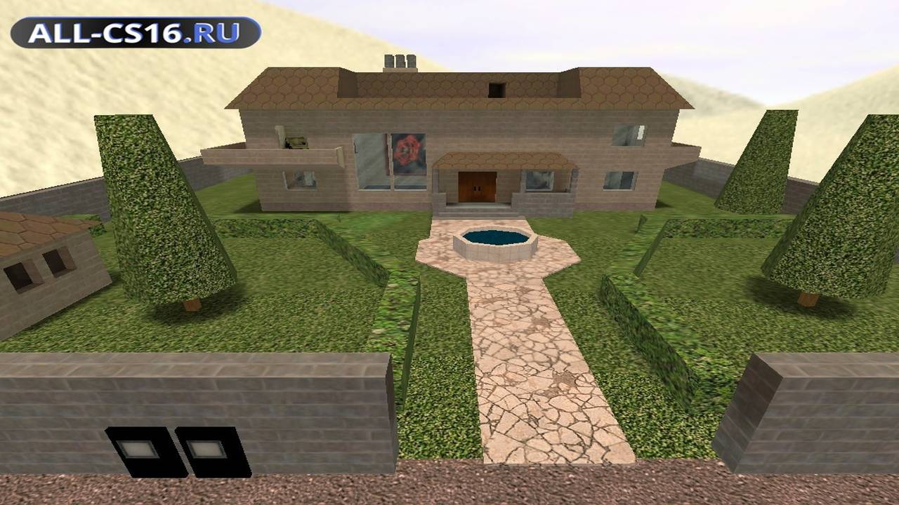 Карта «cs_newmansion» для CS 1.6 для CS 1.6